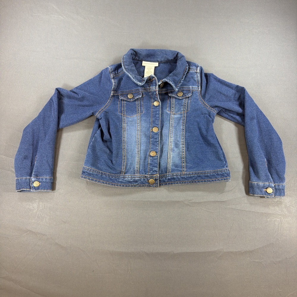 Cynthia Rowley blue denim jacket Youth M 7/8